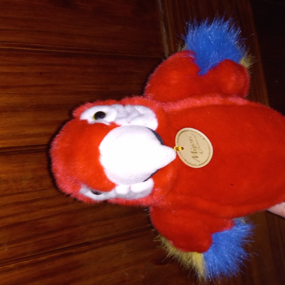 Miyoni Macaw parrot plush collectible by Aurora - Picture 2 of 5